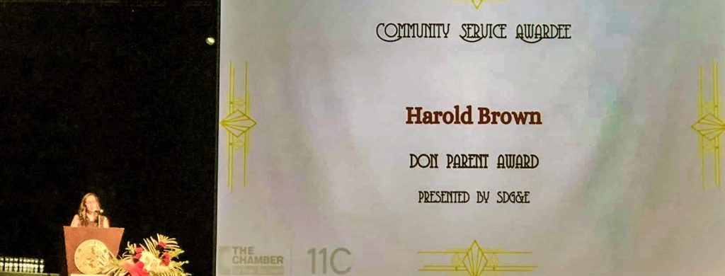 East County Chamber of Commerce honors Harold Brown