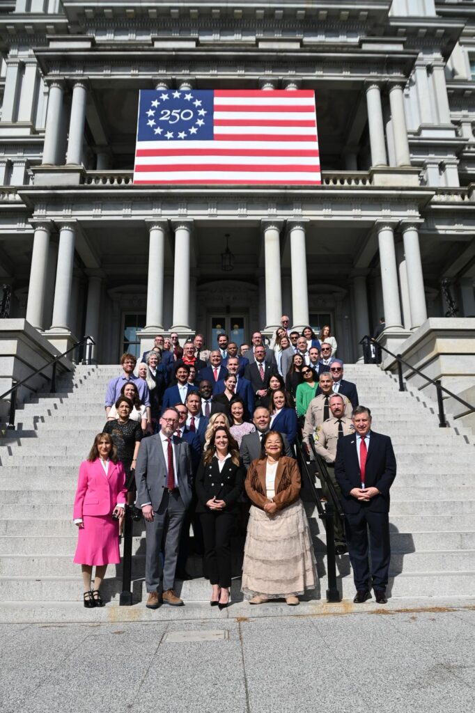 Dr. Julie Hayden and fellow participants at the White House summit on best practices for addiction treatment within homelessness.